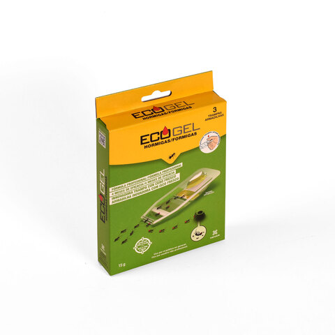 EC GEL Ant Trap - Gelis skruzdėlių naikinimui padėkliuke 3 vnt. (3x5g) (10025)